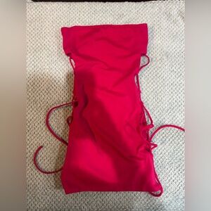 Chic Women's Mini Dress in Bold Red